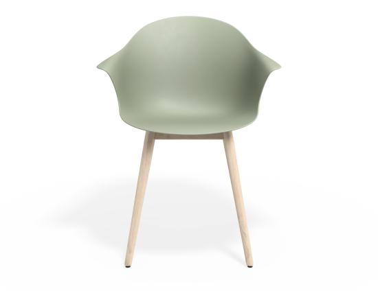 P 4 Pebble Armchair Greenseat Beechbase