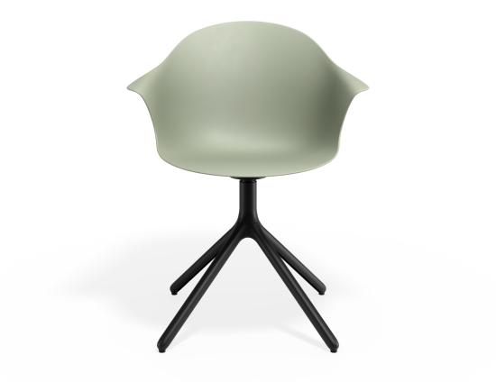 P 4 Pebble Armchair Greenseat Swivelbase