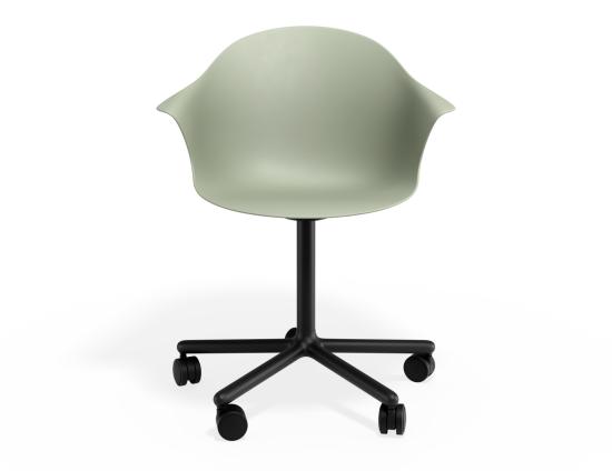 P 4 Pebble Armchair Greenseat Swivelcastors