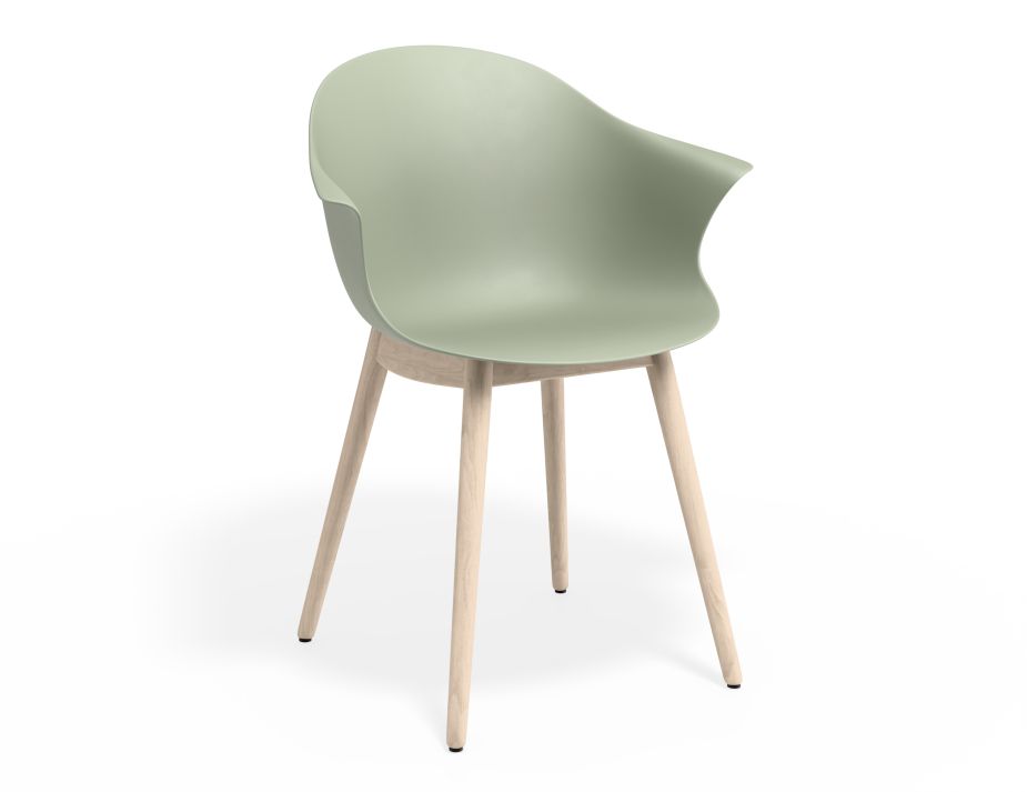 P 1 Pebble Armchair Greenseat Beechbase