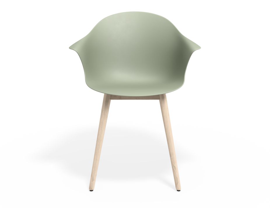 P 4 Pebble Armchair Greenseat Beechbase