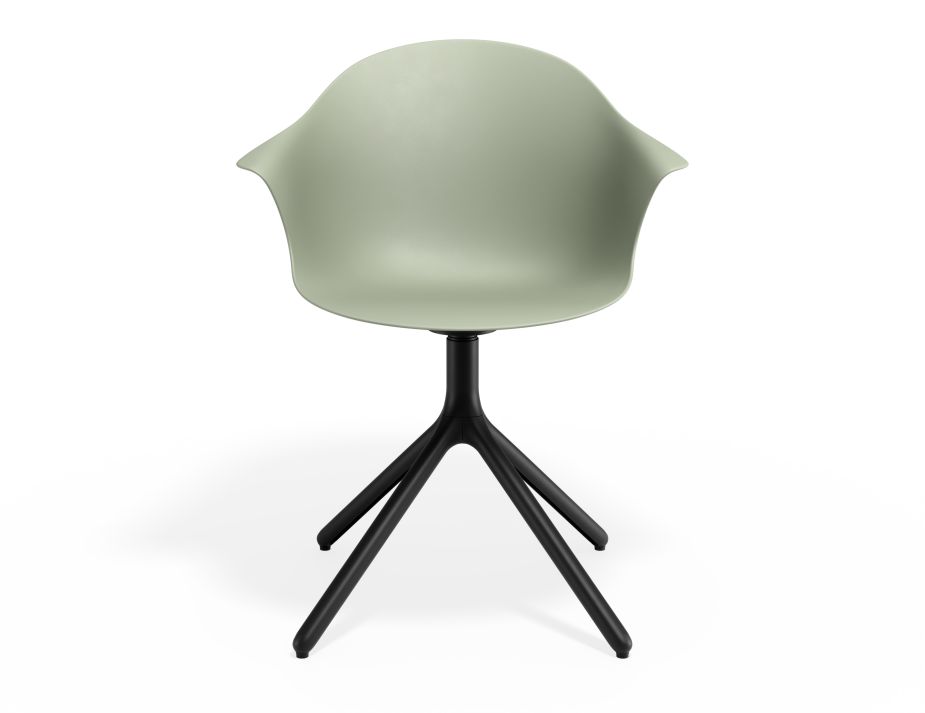 P 4 Pebble Armchair Greenseat Swivelbase