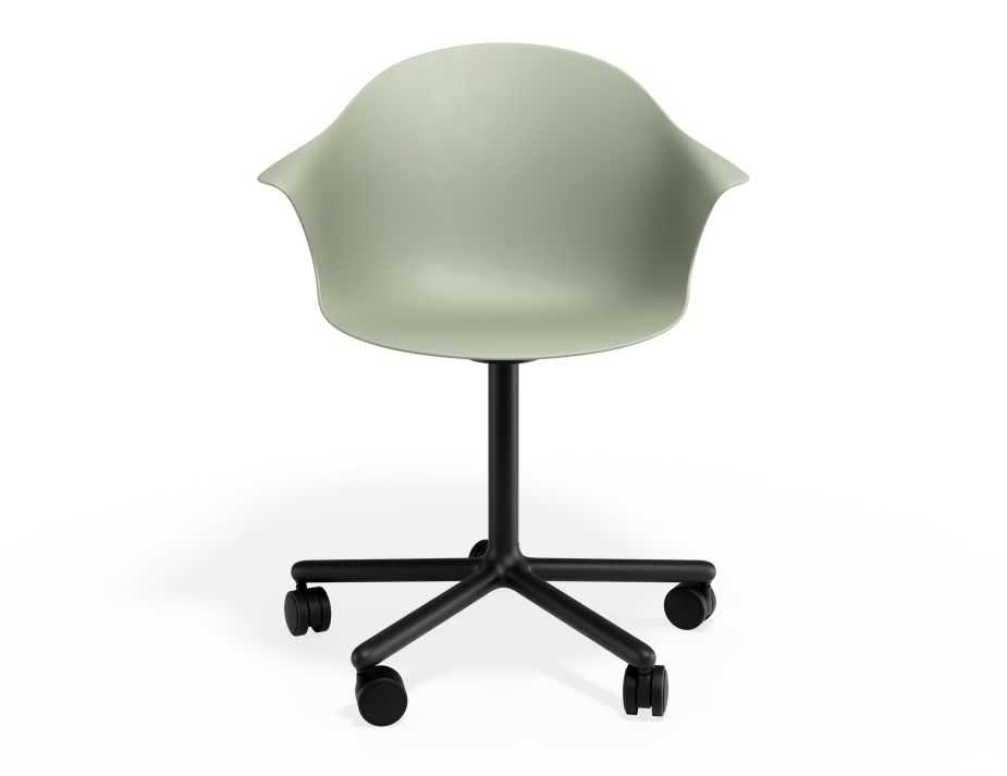 P 4 Pebble Armchair Greenseat Swivelcastors