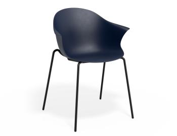 Pebble Navy Blue Armchair