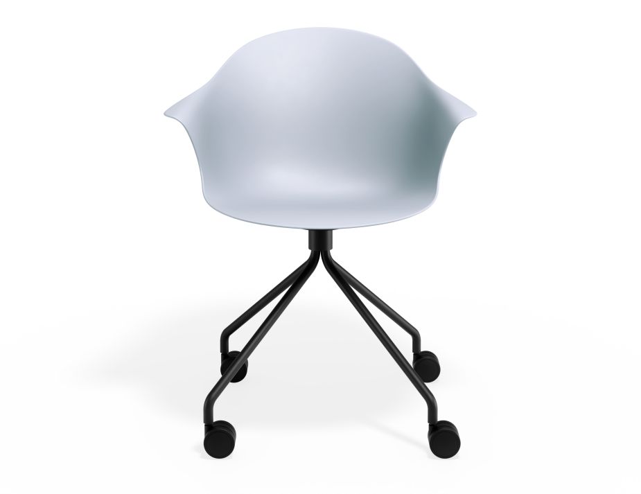 P 4 Pebble Armchair Palebluev3seat Pyramidcastors