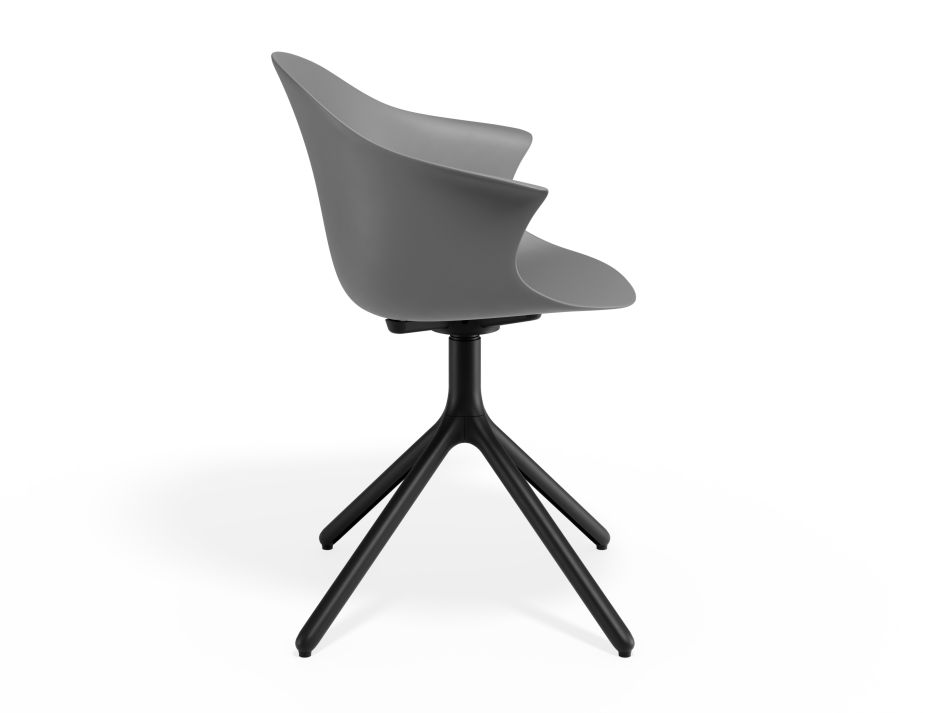 P 3 Pebble Armchair Greyseatv2 Swivelbase