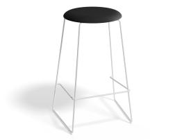 67cm Kitchen Height - Storm Grey Fabric Seat