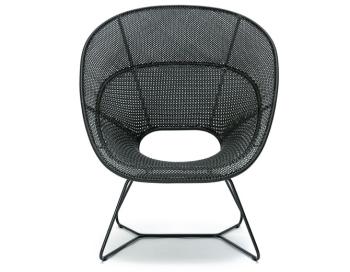 Tornaux Outdoor Lounge Chair / Espresso Polyethylene