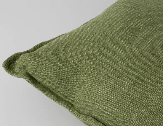 Flaxmill Olive Cushion