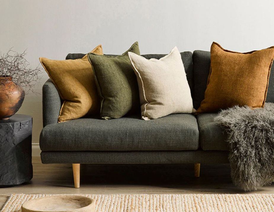 Flaxmill Olive Cushion Setting