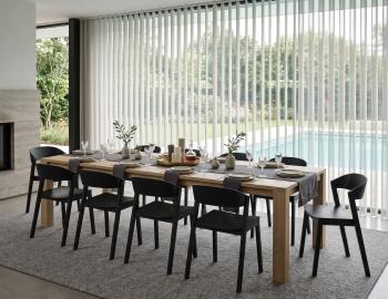 Grayson Dining Chair Black Ash
