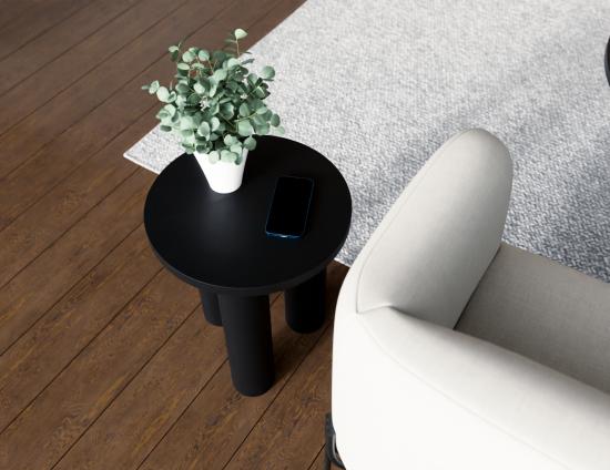 Orbix Sidetable Black 22