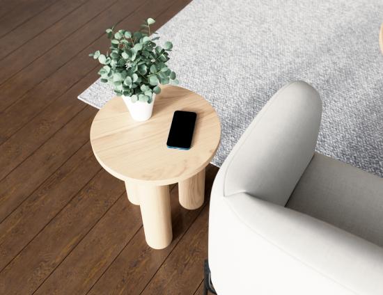 Orbix Sidetable Natural 22