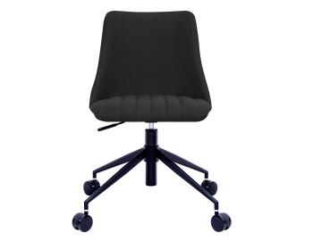 Andorra Swivel Office Chair Storm Grey Fabric