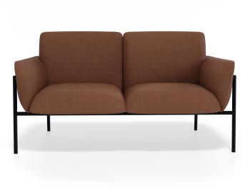 Charlie Terracotta Rust 2 Seat Sofa 