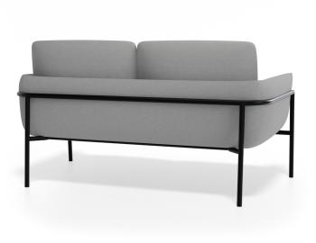 Charlie Cloud Grey 2 Seat Sofa