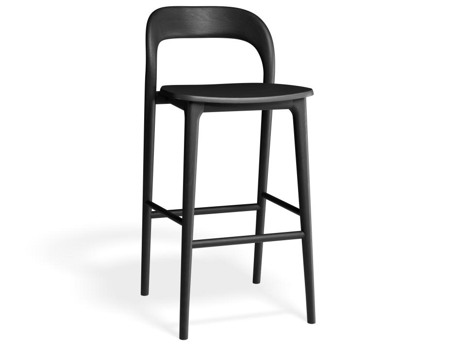P 1 Miav2 Barstool Black