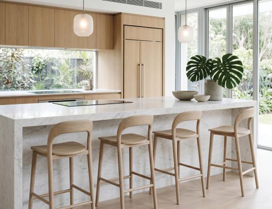 Modern Counter Kitchen Stool In Home