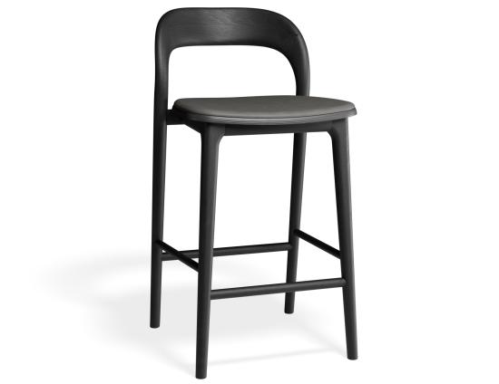 P 1 Miav2 Kitchenstool Black Grey