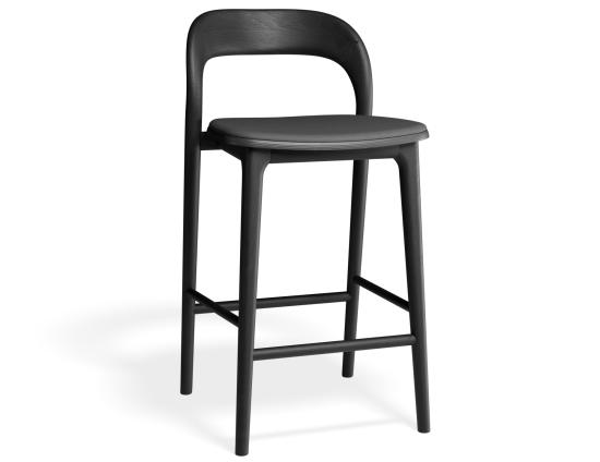 P 1 Miav2 Kitchenstool Black Stormgrey