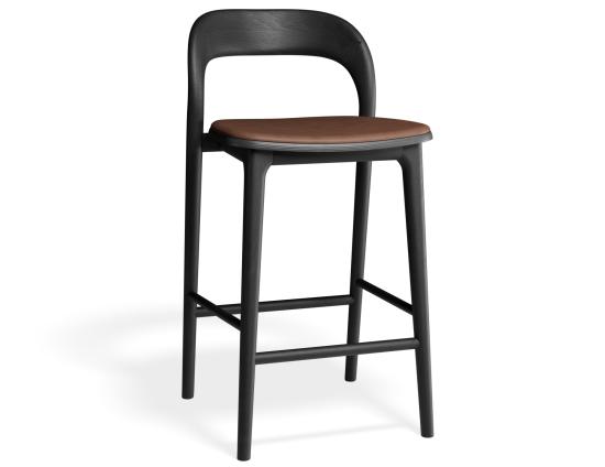 P 1 Miav2 Kitchenstool Black Tan