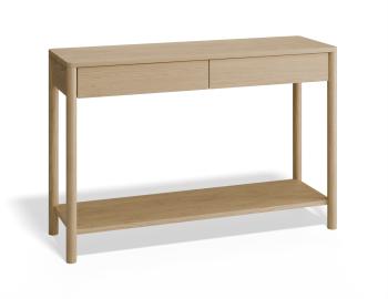 Nordica Solid Oak Console Table - 115cm