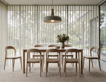 Nordica Solid Oak Dining Table - 200 x 95cm