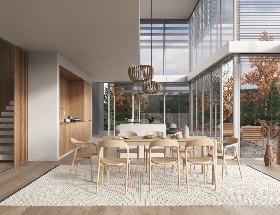 L 1 Nordica Diningtable 200 New