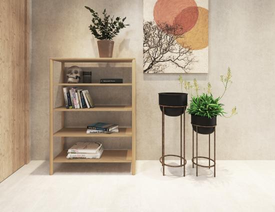 L 1 Nordica Bookcase Tall