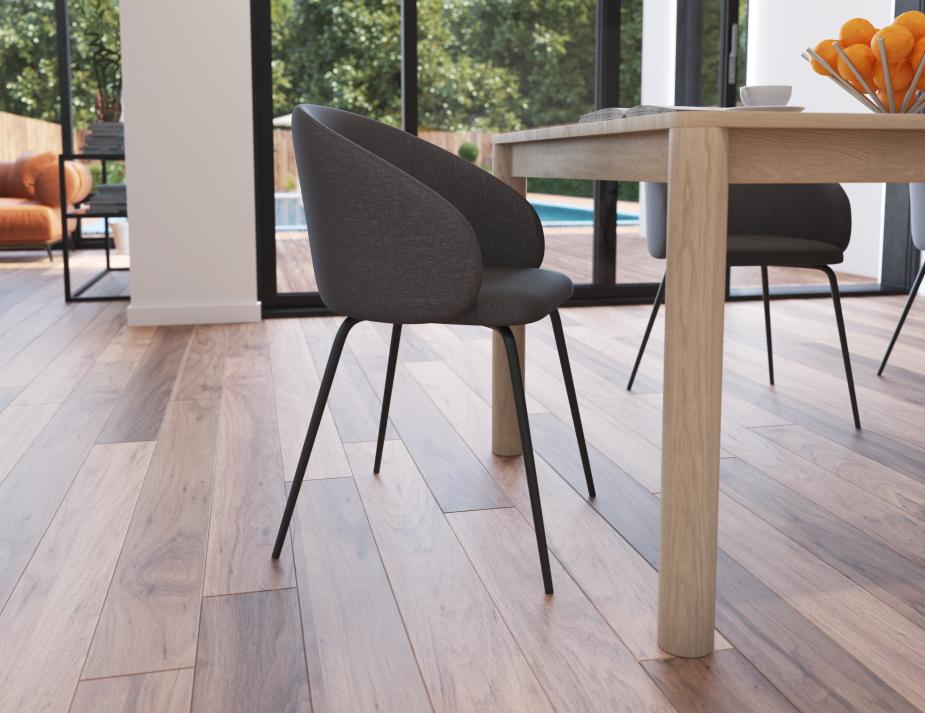 L 8 Henley Chair Anthracite Black