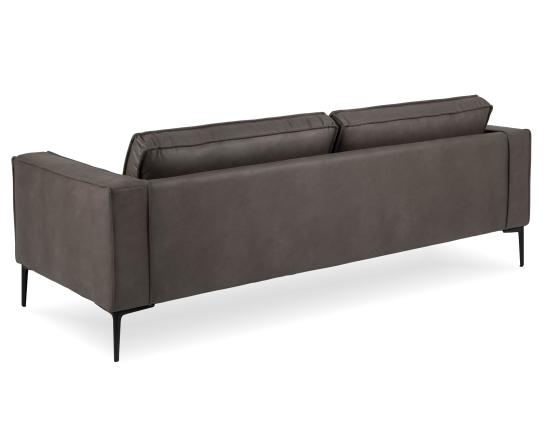 Enzo 3 Seat Sofa Grey 3