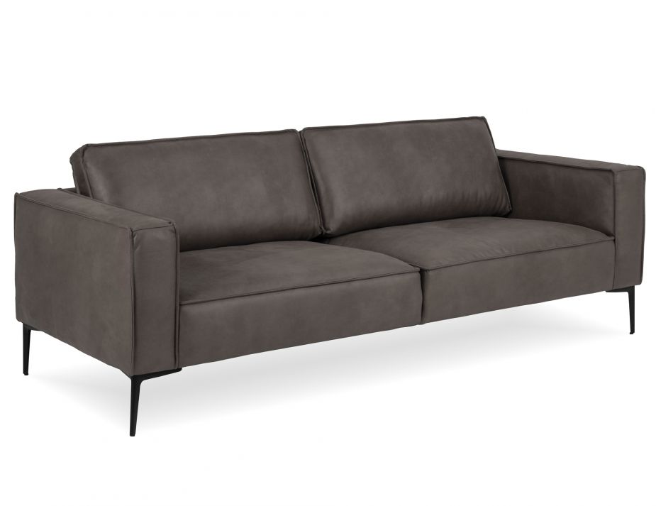 Enzo 3 Seat Sofa Grey 1
