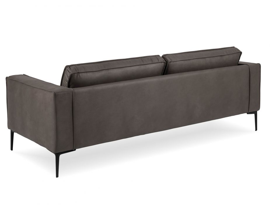 Enzo 3 Seat Sofa Grey 3