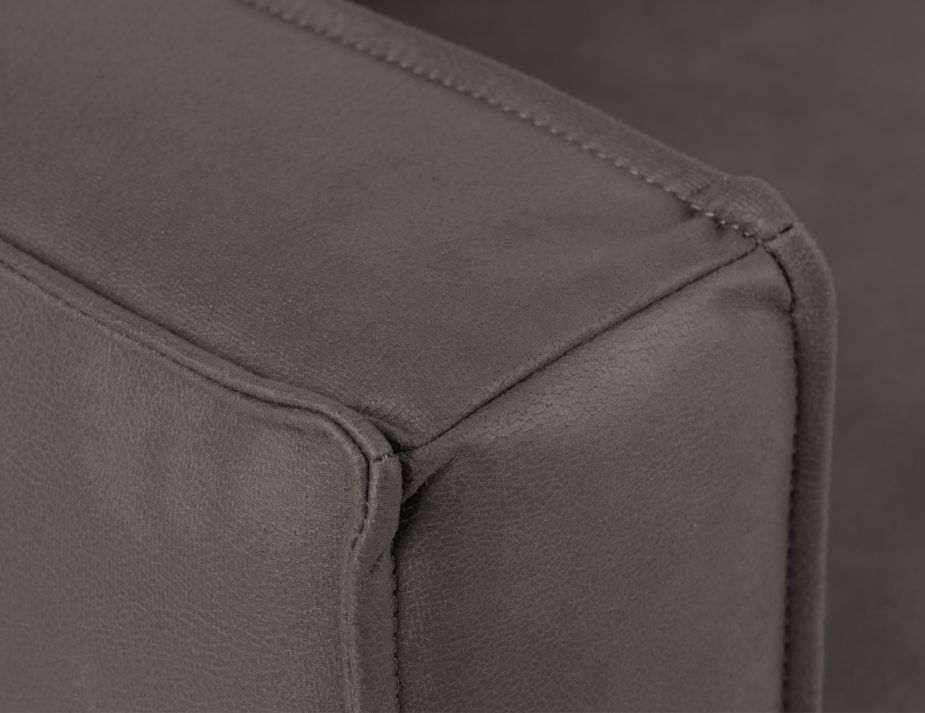 Enzo 3 Seat Sofa Grey 5