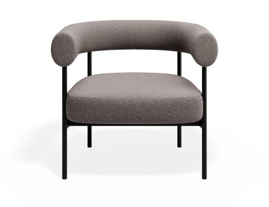 P 4 Marlowe Loungechair Black Oyster