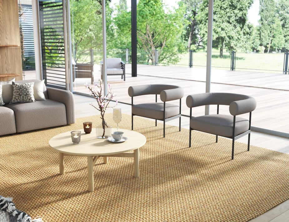 L 1 Marlowe Loungechair Oyster