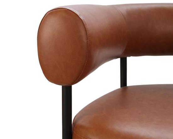 Marlowe Lounge Chair Retro Brandy 05