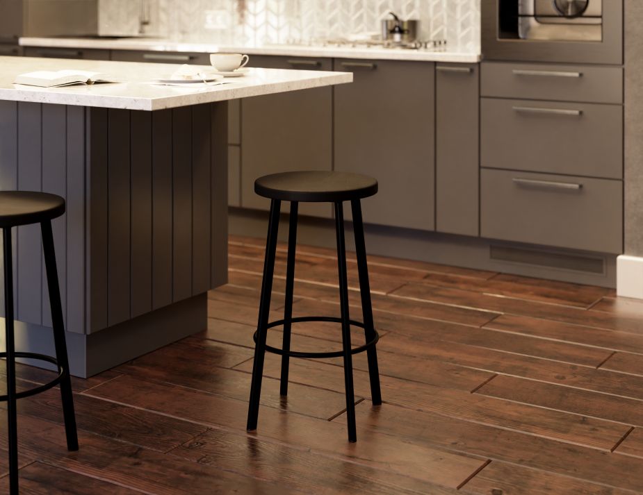 L 5 Atlas Barstool Ash Blk