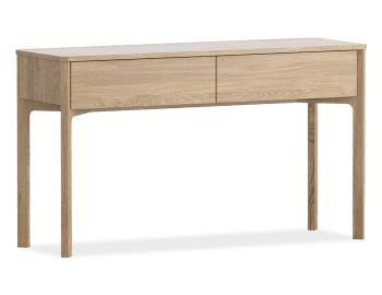 Axton Natural Oak Console Table 140cm