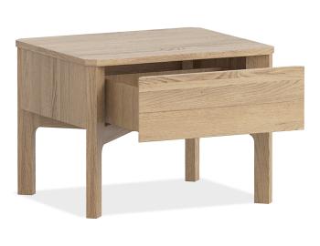 Axton Natural Oak Bedside Table