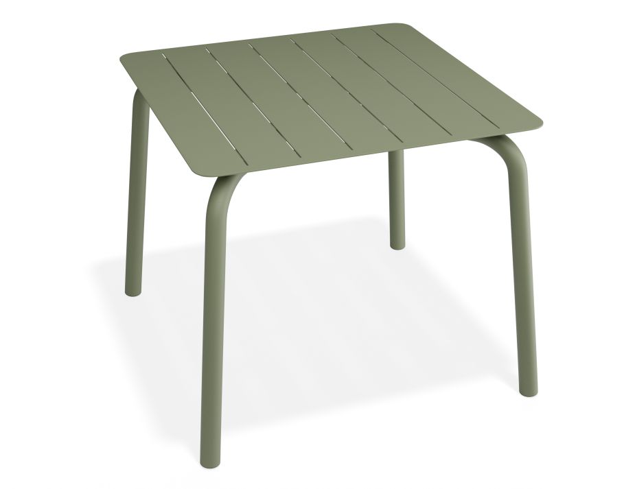 P2 Roku Diningtable 90x90 Green