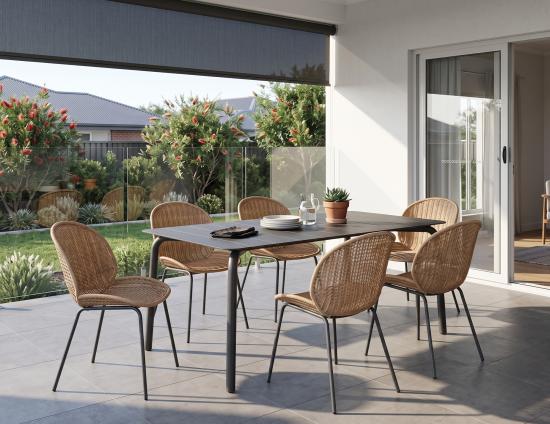 Roku 160 Charcoal Table