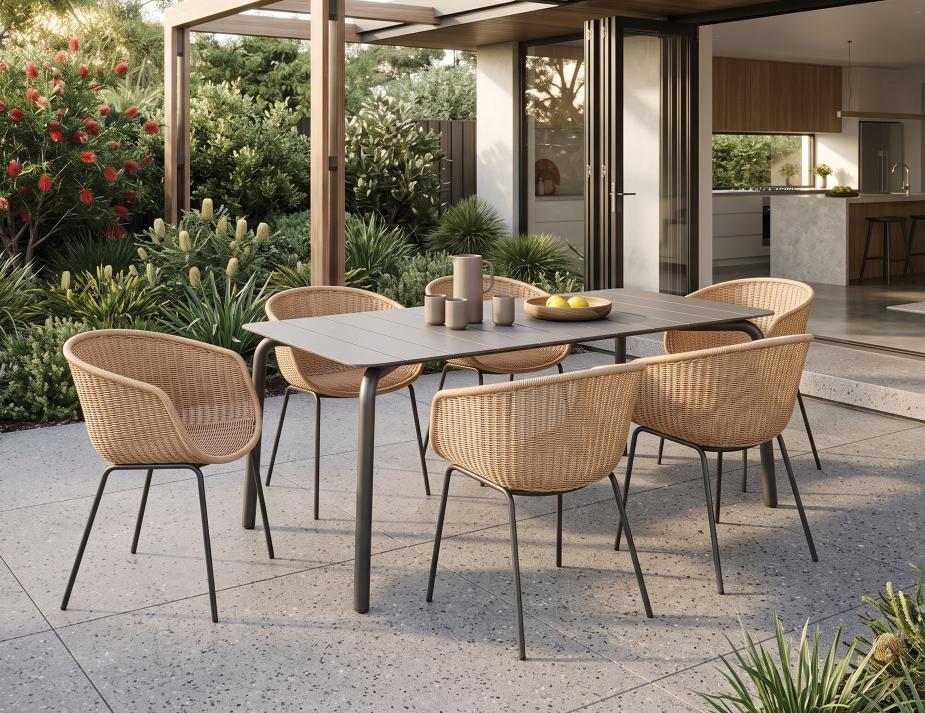 Charcoal 16 Cm Roku Dining Table