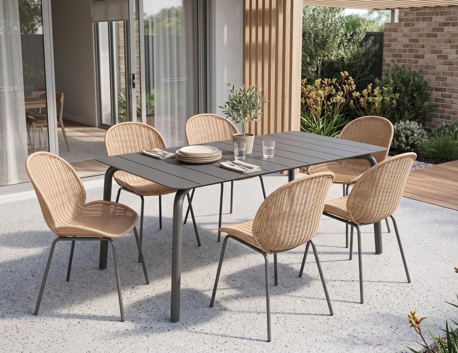 Charcoal Roku Table