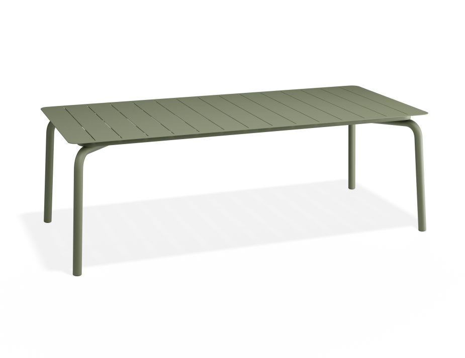 P2 Roku Diningtable 220x100 Green