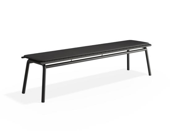 P 3 Roku Bench190seatpad Charcoal