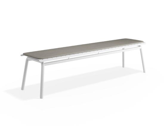 P 1 Roku Bench190 Lightgrey White