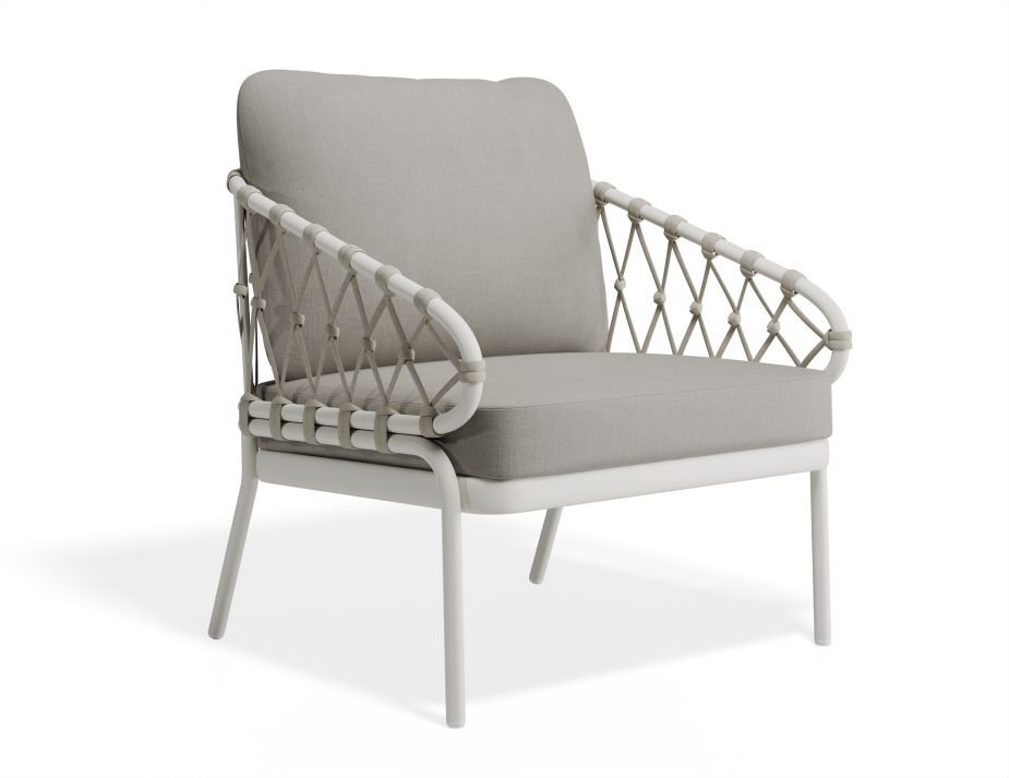 P 1 Kara Loungechair White