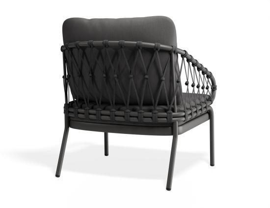 P 2 Kara Loungechair Charcoal