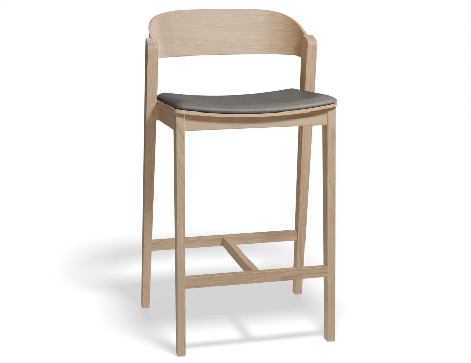 Grayson 65cm Barstool Natural Greypu1
